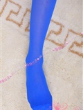 Wonderful series toe thickening pantyhose (blue) silent silk language silk stockings beauty picture(5)